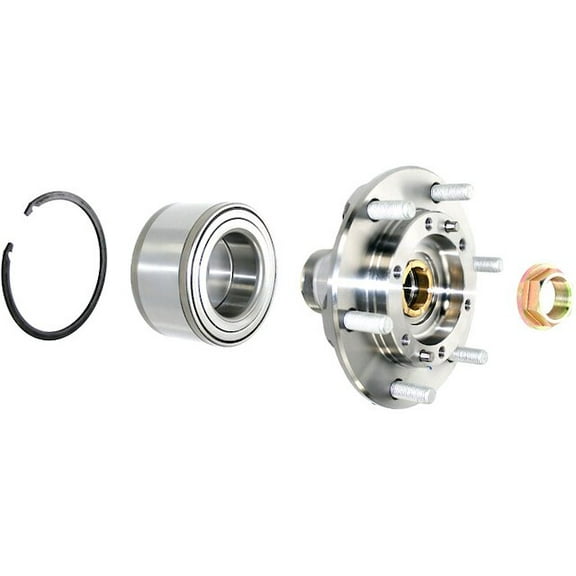 Front Wheel Hub Bearing Repair Kit - Compatible with 1995 - 2000 Toyota Tacoma 4WD (without Automatic Disconnecting Differential) 1996 1997 1998 1999