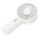 thumbnail image 5 of Ventilador portátil de mano con viento mejorado, recargable por USB para viajes, oficina, estudio (blanco), 5 of 10
