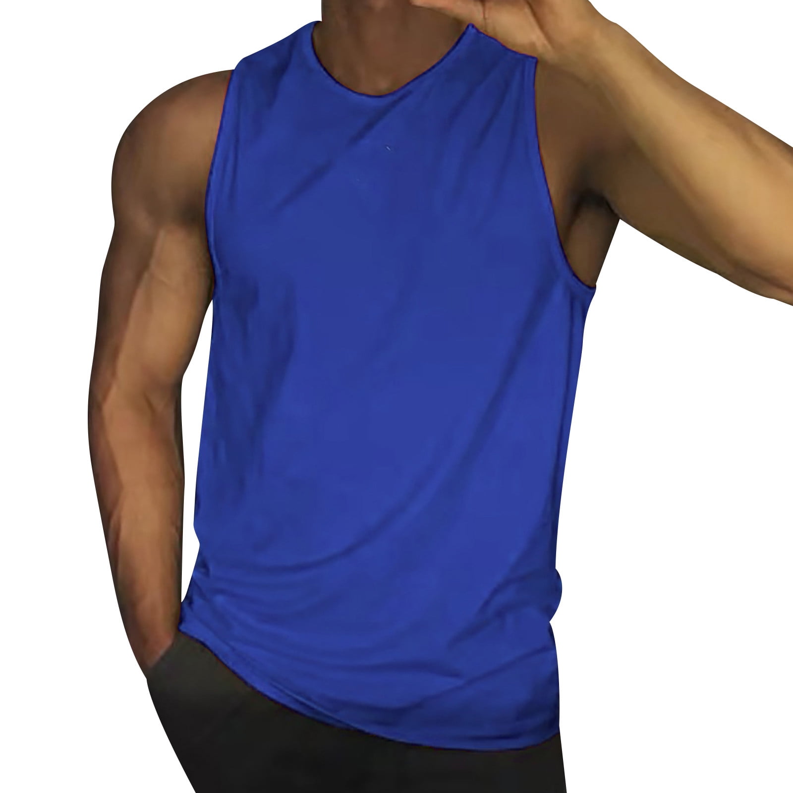 Vedolay Tank Tops For Men,Men's Muscle Workout Tank Tops Gym Fitness ...