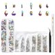 thumbnail image 1 of Diamantes De Imitación Ab Cristal Nail Art Set Diy Diamantes De Imitación Gemas Para Uñas Clase Transparente Multiforma Parte Posterior Plana Brillante Uñas Gemsmfor Nail Art Sweethay CE007372-02, 1 of 6
