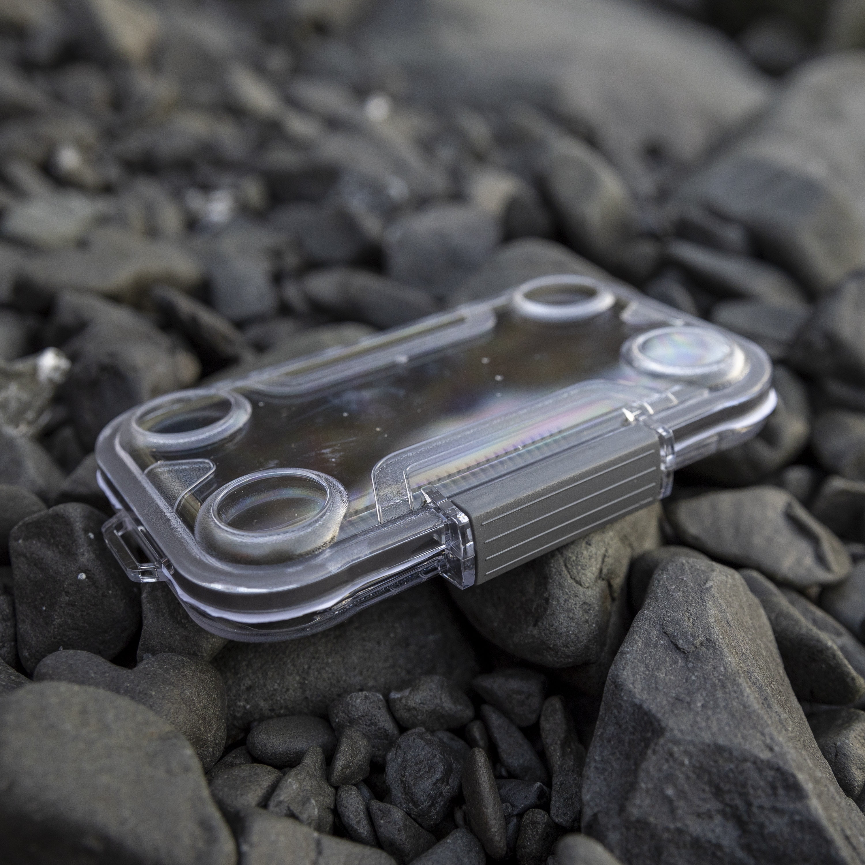 Outdoor Products Men's Clear Polycarbonate Key Ring with Clip