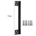 thumbnail image 2 of Door Latch Shield Plates, Outswing Door Security Protector, Door Latch Guard, Cover to Block 11 inch, 2 of 3