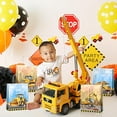 thumbnail image 7 of 20 Pcs Construction Party Favors Bags with Handles, Truck Goodie Gift Candy Paper Bags with 4 Different Types for Kids Boys Birthday Party, 7 of 7