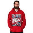 thumbnail image 3 of Street Fighter Ryu Stay Hungry Men Big & Tall Graphic Hoodie Brisco Brands 5X, 3 of 5