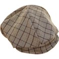 thumbnail image 3 of CoCopeaunts Newsboy Hats for Women Solid Plain Octagonal Newsboy Cap Men Ladies Casual Cotton Hat Winter Beret Women Painter Cap, 3 of 7