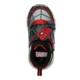 thumbnail image 6 of Spider-Man Toddler Boys Athletic Light-up Sneaker, 6 of 13