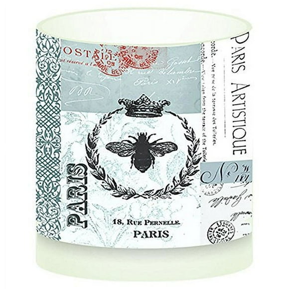 Paperproducts Design Bougeoir Décoratif de Lumière de Thé – Verre Dépoli Porte-Voto pour Bougies, Éclairage, Table Salle à Manger Décor à la Maison – Comprend 1