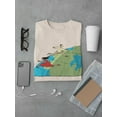 thumbnail image 3 of Traveling Couple T-Shirt Men -Wilfred Hildonen Designs, Male XX-Large, 3 of 4