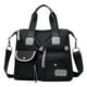thumbnail image 1 of Bolso de Mensajero de Nailon Impermeable para Mujer, Bolso de Hombro Negro Zulema paquete de hombro para mujer, 1 of 6
