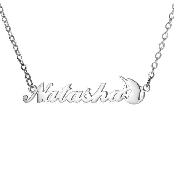 Custom Stainless Steel Unicorn Pendant Necklace Gold Chain Personalized Name Necklaces Jewelry Necklaces for Women