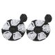 thumbnail image 5 of FENGGUIQU 1Par Aretes Femeninos Colgantes Hechos A Mano Con De Fútbol Y Estilo Vintage, 5 of 8