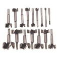 thumbnail image 1 of Juego de brocas Forstner Bosch FB1600 de 16 piezas con funda de madera, 1 of 6