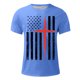thumbnail image 4 of Camisetas de Manga Larga para Hombres Imprimir Casual Cuello Redondo Camiseta de Manga Corta, Camisetas de Manga Larga para Hombres Algodón, 4 of 4