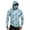 Gray, variant on Performance Compression Hoodies for Men, UPF 50+ UV Sun Protection Long Sleeve Shirts with Face Cover for Summer Outdoor Activities