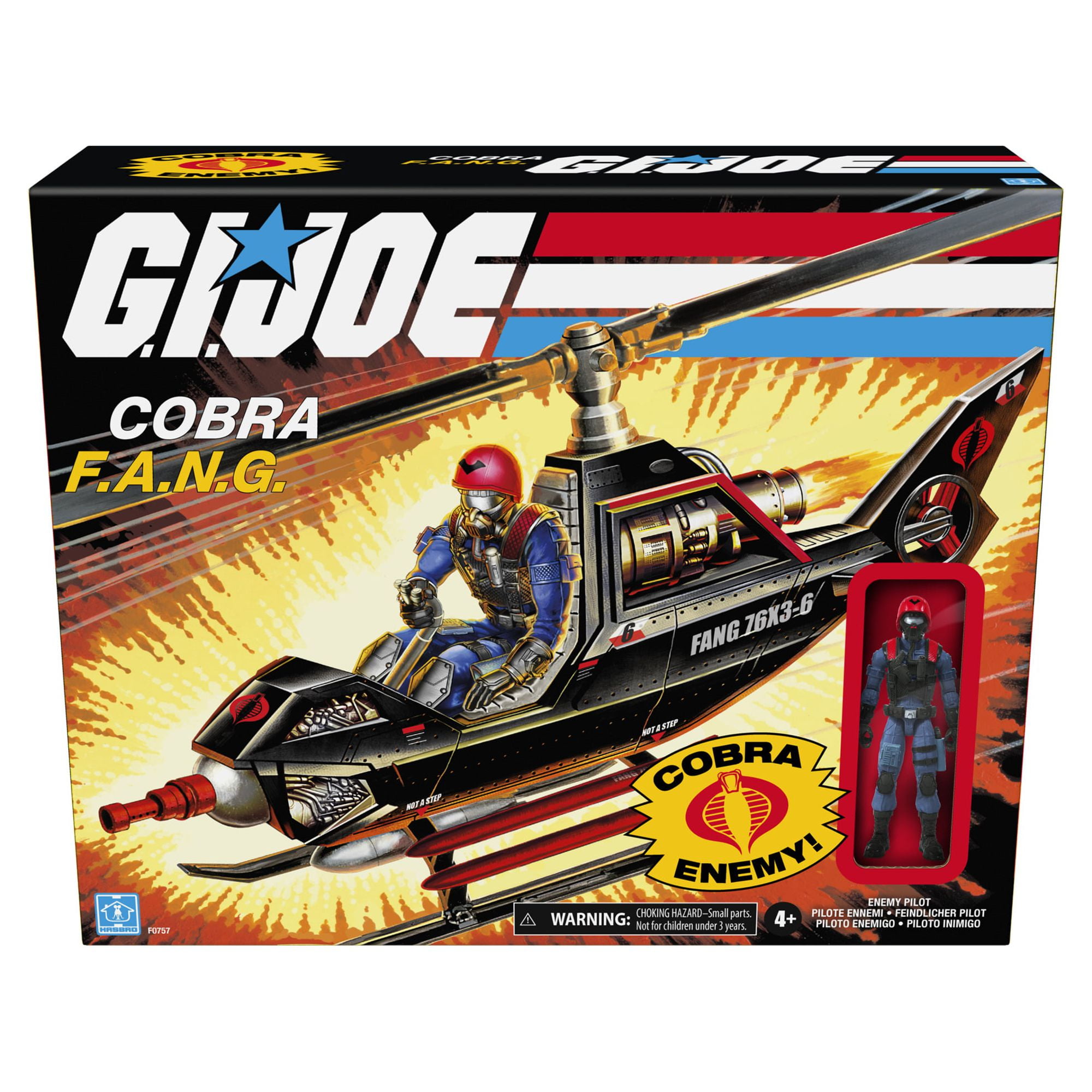 G.I. Joe: Retro Collection Cobra F.A.N.G. Action Figure with