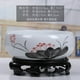 thumbnail image 1 of Xihbxyly Macetero Hidropónico de Cerámica China con Soporte, Diseño Elegante para Uso En Interiores y Exteriores, Base Resistente para Bonsáis, Decoración de Jardín y Oficina, 25 X 25 Cm., 1 of 1