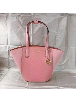 Michael Kors Suri Small Bucket Bag Crossbody Vanilla Mk Powder Blush Pink 