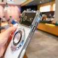 thumbnail image 3 of compatible iPhone 14 Plus MagSafe Holder Shockproof TPU Phone Case with Lens Film Cheap and fine, 3 of 4