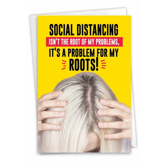 1 Funny Friendship Card with Envelope - Root of Problems C9250FRG