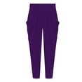thumbnail image 5 of Plus Size Women's Wide Leg Sweatpants Athletic Yoga Pants with Pockets, 5 of 5