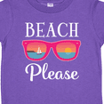 thumbnail image 4 of Inktastic Beach Please Sunglasses Girls Toddler T-Shirt, 4 of 5