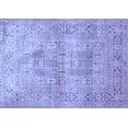 thumbnail image 1 of Ahgly Company Indoor Rectangle Persian Blue Traditional Area Rugs, 5' x 7', 1 of 4