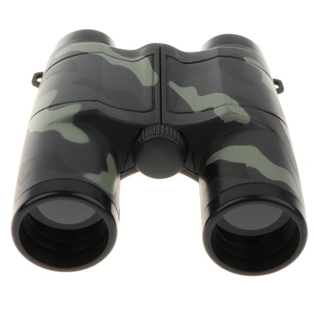 4X35mmTelescopio Camuflaje Plástico Ampliación 4X Juguete de Diversión ños Sunnimix Juguete de telescopio binocular