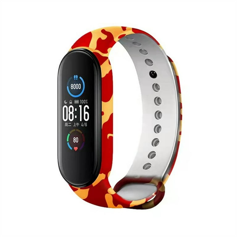 For Xiaomi Smart Band 8 Active Strap Printed Silicone Replacement Band  Bracelet For Mi Band 8 Active Smart Wristband Correa Belt - AliExpress