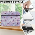 thumbnail image 6 of SEANATIVE Butterfly Cover for Sewing Machine Dust Cover Pink Marble Sewing Machine Cover with Storage Pocket Sewing Machine Protection Decoration Accessories, 6 of 7