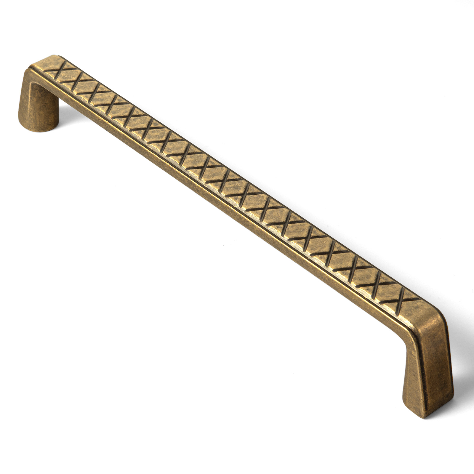 GooKi 6 Pack Antique Brass Pulls 6.3'' (160MM) Hole Centers