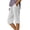 White, variant on Y-Sunset Women’s Cotton Linen Bermuda Shorts, High Waist Loose Straight Leg Shorts with Ruffle Hem and Pockets, Casual Summer Beach Wear Everyday Loungewear(Red/L)