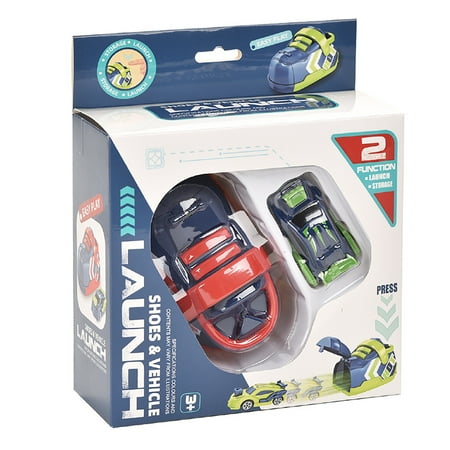 

KEUSN Children s Creative Toys Ejection Running Shoes Press Inertia - ejection Cars New Exotic Toys Red