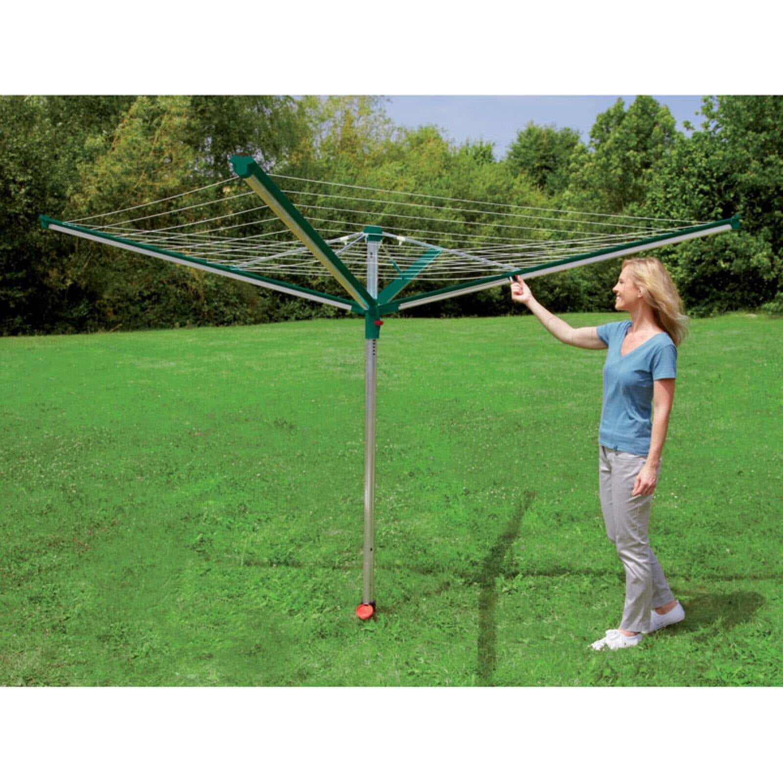 Leifheit Linomatic 500 Deluxe Line Rotary Outdoor Dryer
