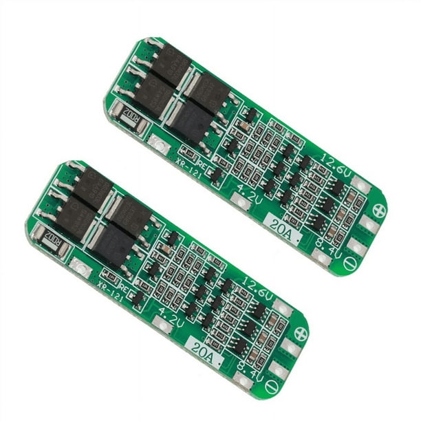 3S 20A Lithium-ion 12V BMS (Buy 2 & Get 1 Switch + 1 LED)