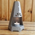 thumbnail image 3 of Tea Light Oven Double-walled Radiator Candle Heater For 3 Tealights Fireplace, 3 of 5