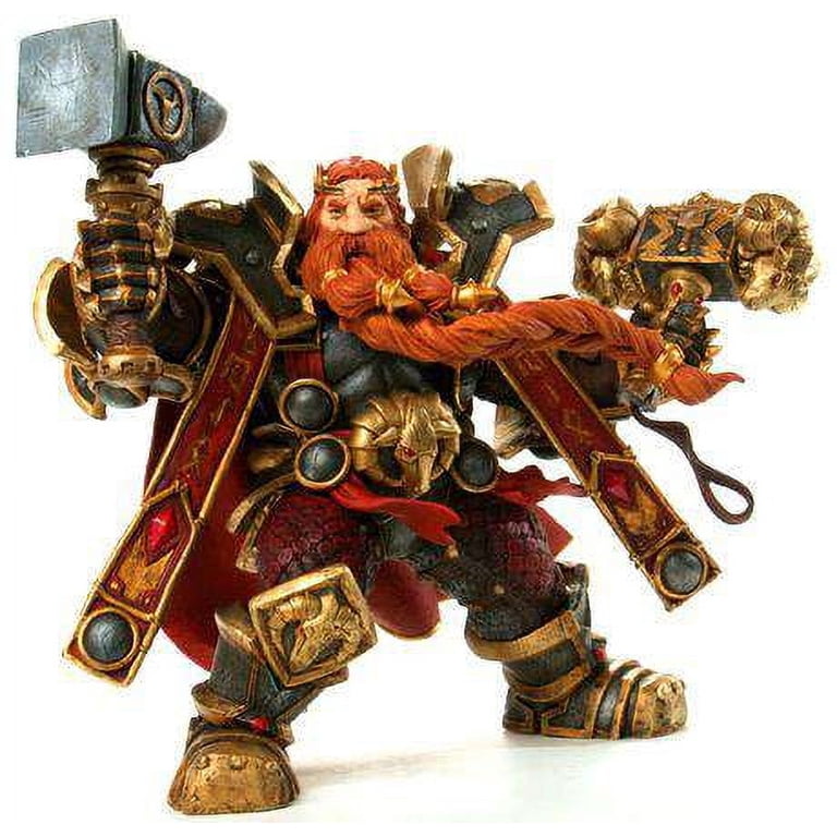 World of Warcraft Series 6 Magni Bronzebeard Action Figure