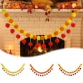 thumbnail image 5 of 5.3 Ft Artificial Marigold Garland - 3 Styles Indian Decoration for Diwali Wedding (Plastic,A), 5 of 5