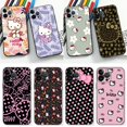 thumbnail image 1 of Cute Cat Hello K-k-Kitty Phone Funda Coque Case For iphone Apple 14 13 12 11 Pro XS Max Mini X XR SE 8 7 15 6 Plus Case Shell Wanyu, 1 of 7