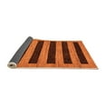 thumbnail image 2 of Ahgly Company Indoor Rectangle Abstract Orange Modern Area Rugs, 4' x 6', 2 of 4