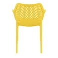 thumbnail image 5 of Compamia Air XL Patio Dining Arm Chair in Yellow, 5 of 8