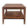 thumbnail image 4 of Pemberly Row Modern Solid Sheesham Wood Coffee Table - Natural., 4 of 5