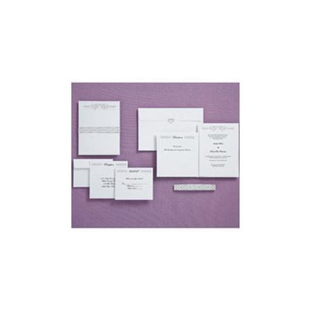 Wilton Wedding Invitation Kit, Heart 25 ct. 1008-1533