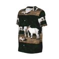 thumbnail image 2 of Rocae Cute Goat Baby for Breathable Men's Baseball T-Shirt Fashionable Casual Baseball Jersey, Moisture-wicking Sportswear Small, 2 of 9