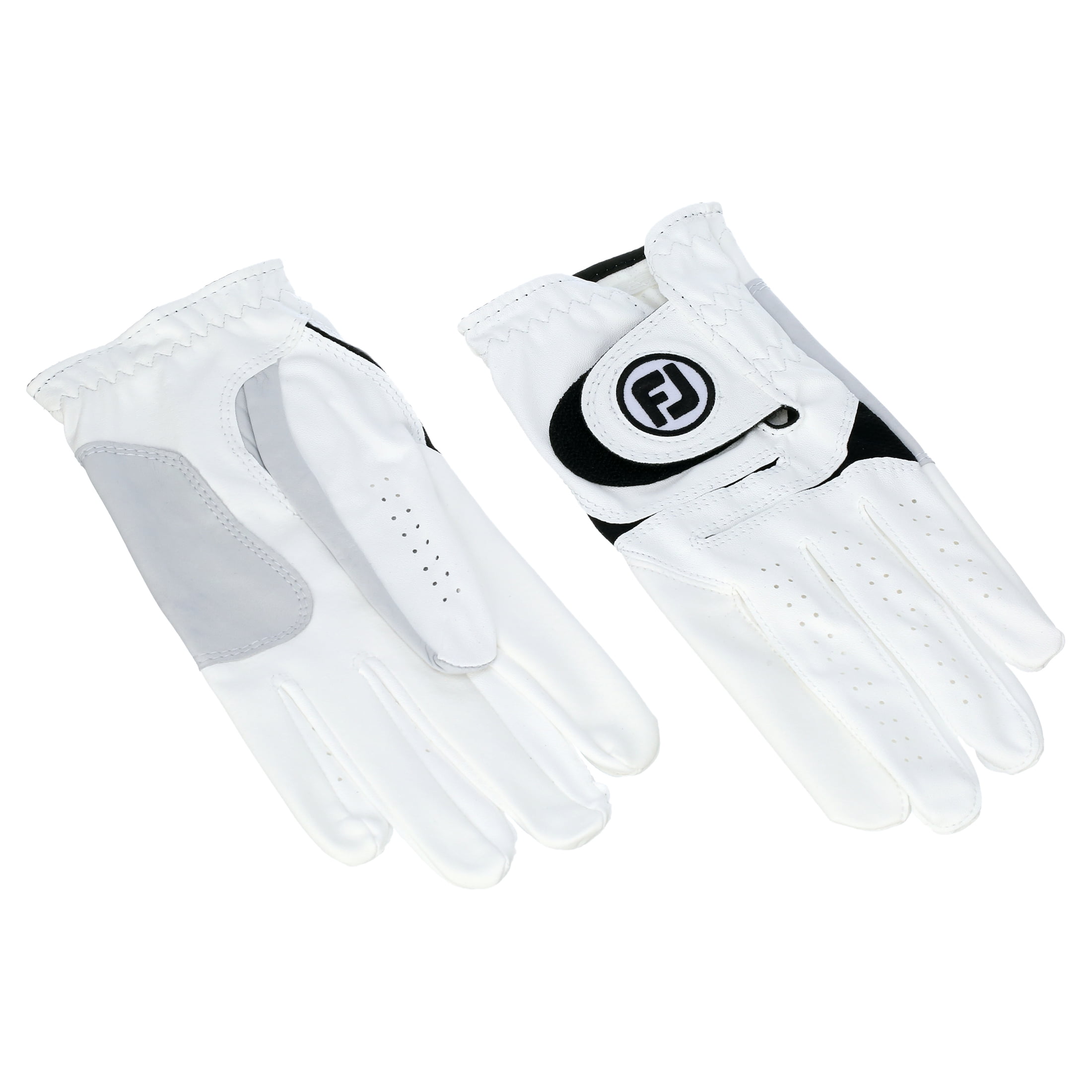 (2 pack) FootJoy Men's WeatherSof Golf Glove - 2 Pack, ML, Left Handed, White