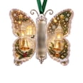 thumbnail image 2 of Christmas Cash Gift Butterfly Ornament, Money Holder for Rolled Bills, Hanging Christmas Tree Decoration, Festive Stocking Stuffer Keepsake for Holiday Gifting, 2 of 7