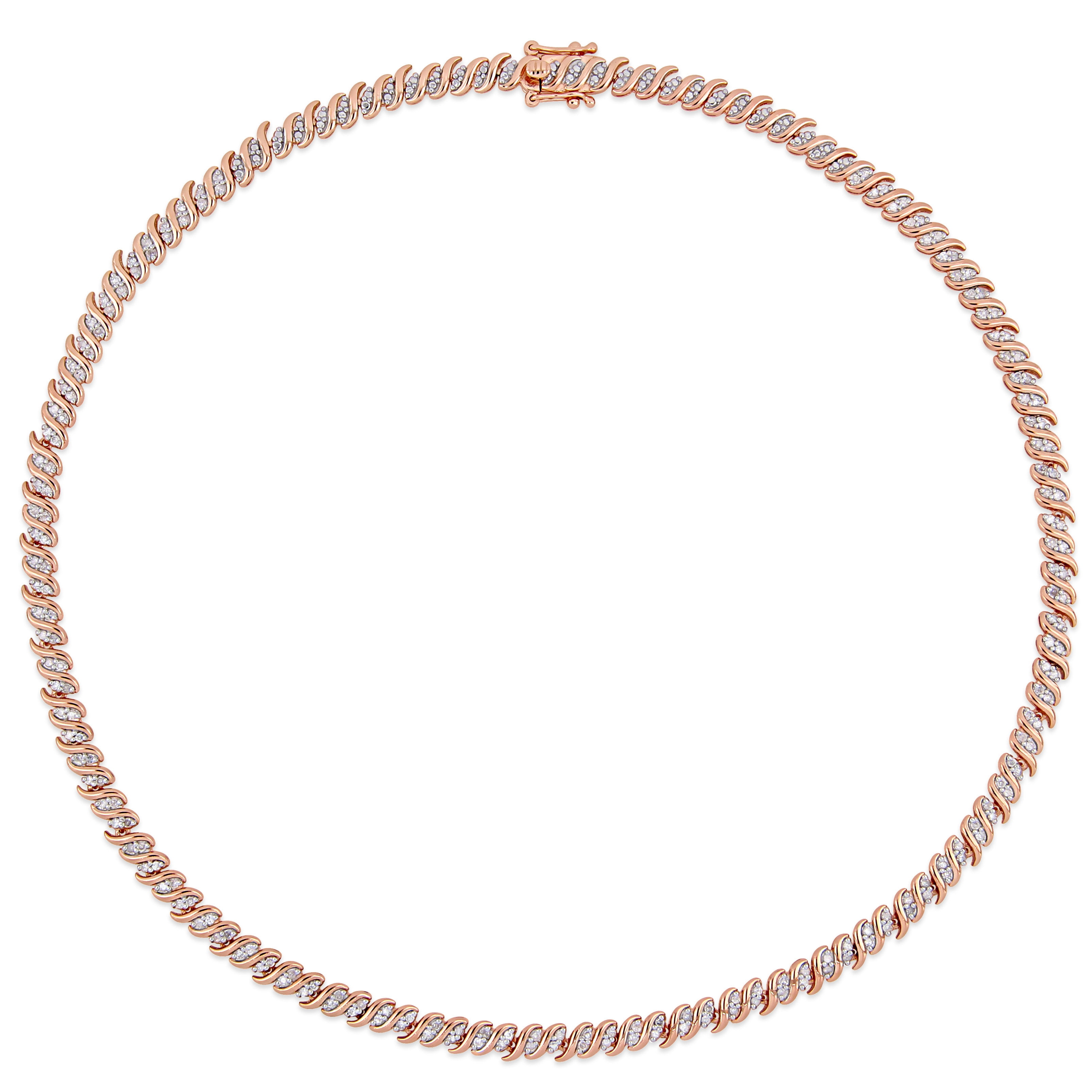 Everly Women's Diamond Sterling Silver Tennis Necklace