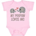 thumbnail image 3 of Inktastic My Peepaw Loves Me Grandchild Boys or Girls Baby Bodysuit, 3 of 5