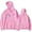 Pink, variant on LaurenzSide Merch Fashion Long-Sleeve Hoodie For Men And Women Drawstring Pocket Casual Sweatshirt