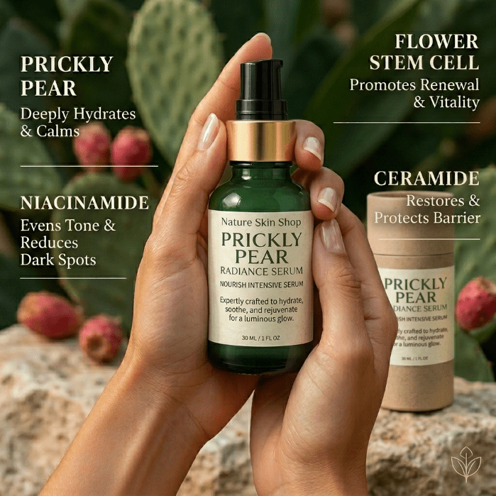 Nature Skin Shop Prickly Pear Radiance Serum, 1 Ounce