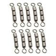 thumbnail image 3 of 10pcs/pack Fishing Triple Rolling Swivels For Carp Rigs Large Eye Connector 08, 3 of 8